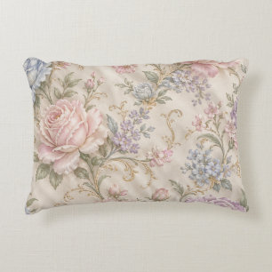 Coussins Décoratifs Fleur rose de pivoine rose shabby chic vintage
