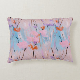 Coussins Décoratifs Fleur sauvage aquarelle pastel