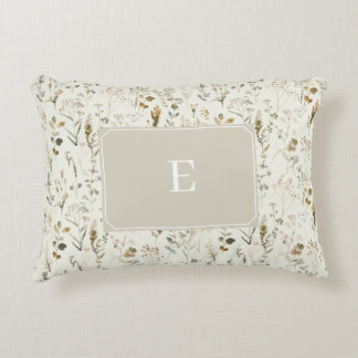 Coussins Décoratifs Fleur sauvage rustique Cottagecore