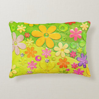 Coussins Décoratifs Fleur Super hippie colorée