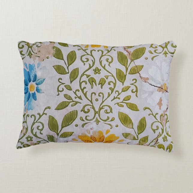 Coussins Décoratifs Fleur Vintage (Dos)