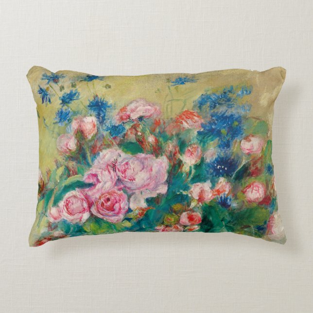 Coussins Décoratifs Fleurs 2 de Renoir (Devant)