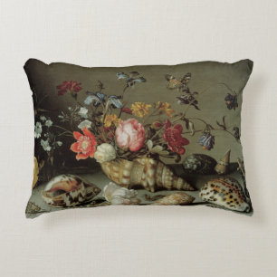 Coussins Décoratifs Fleurs, coquillages et insectes Balthasar van der