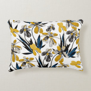 Coussins Décoratifs Fleurs d'aquarelle : motif d'été vibrant.