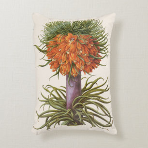 Coussins Décoratifs Fleurs de Fritillaires Orange Vintage Basilius Bes