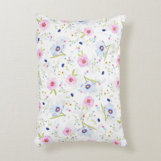 Coussins Décoratifs Fleurs de jardin fraîches (Devant(Vertical))