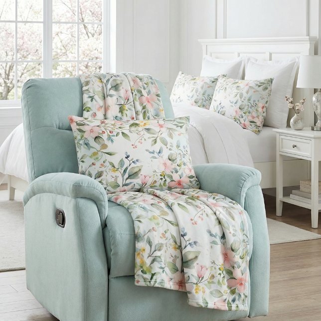Coussins Décoratifs Fleurs de pommier inspirées (Créateur téléchargé)