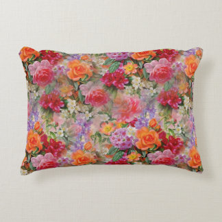 Coussins Décoratifs Fleurs printanières colorées