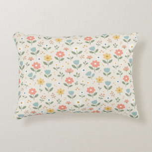Coussins Décoratifs Fleurs scandinaves douces et simples