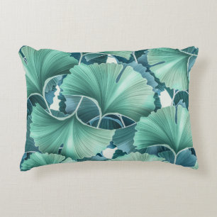 Coussins Décoratifs Fleurs tropicales, feuilles, arrière - plan sans s