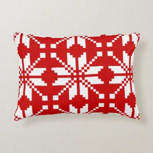 Coussins Décoratifs Flocon de Noël Motif de Noël