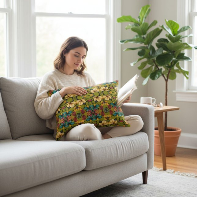 Coussins Décoratifs Floral (Créateur téléchargé)