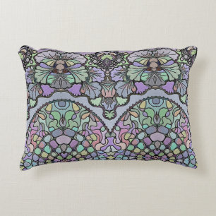 Coussins Décoratifs Floral abstrait pansement motif en mosaïque