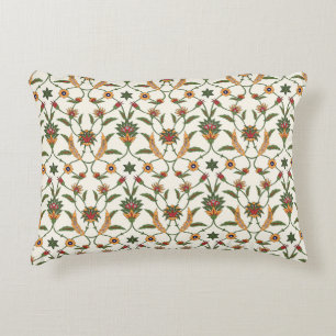 Coussins Décoratifs Floral Ethnique : Ornement Élégant Et Sans Couture