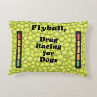 Coussins Décoratifs Flyball est entrave emballant pour des chiens !