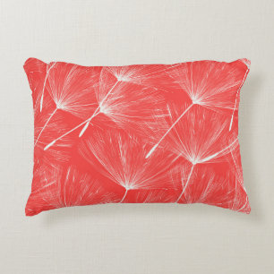 Coussins Décoratifs Flying Dandelion Graines Vintage Arrière - plan.