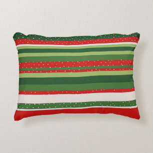 Coussins Décoratifs Fond à motif rayé vibrant