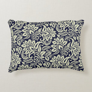 Coussins Décoratifs Fond Floral Indien Design Vintage