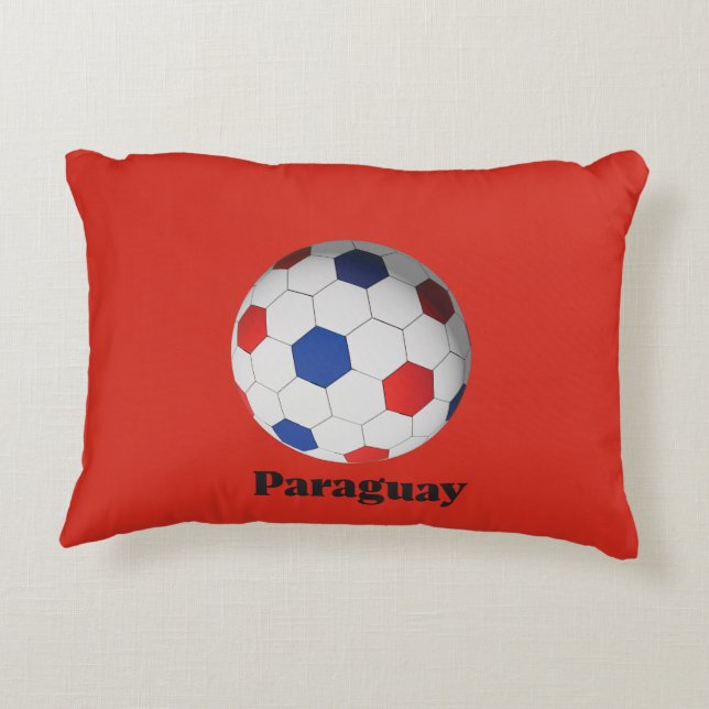 Coussins Décoratifs Football Paraguayen (Dos)