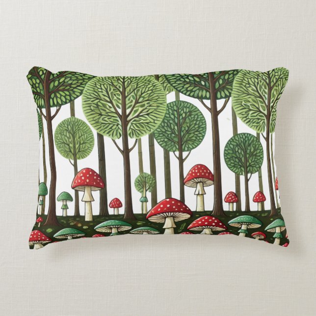 Coussins Décoratifs Forêt enchantée (Devant)