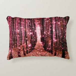 Coussins Décoratifs Forêt Magique Rose Pêche
