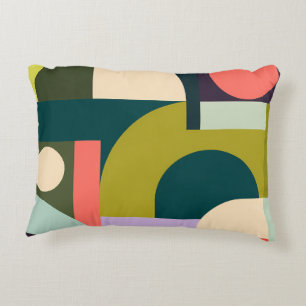 Coussins Décoratifs Formes Géométriques Abstraites Design Moderne Colo