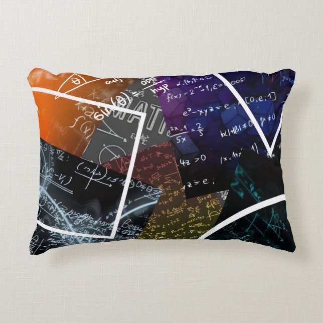 Coussins Décoratifs Formule mathématique Lancer l'oreiller (Devant)