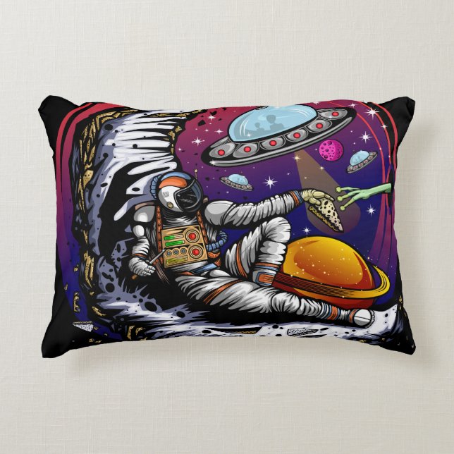 Coussins Décoratifs Fromage Space Moon (Devant)