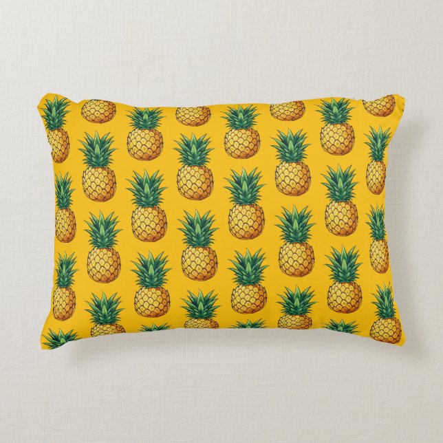 Coussins Décoratifs Fruit d'ananas (Devant)