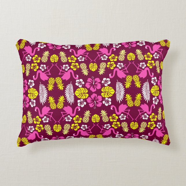 Coussins Décoratifs Fruit tropical floral (Devant)