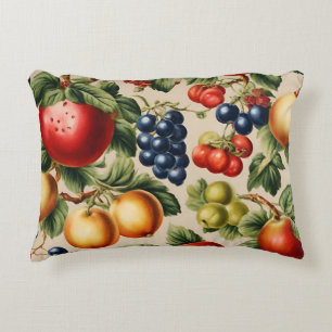 Coussins Décoratifs Fruits et Fleurs du Luxe Jardin Italien