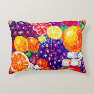 Coussins Décoratifs "Fruits frais Motif" Cute Art. Acheter Maintenant