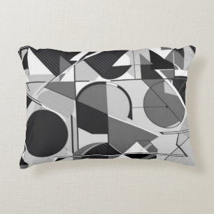 Coussins Décoratifs Fusion géométrique : Conception minimaliste modern