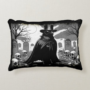 Coussins Décoratifs Gardien de cimetière - Art gothique de Halloween d