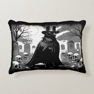 Coussins Décoratifs Gardien de cimetière - Art gothique de Halloween d