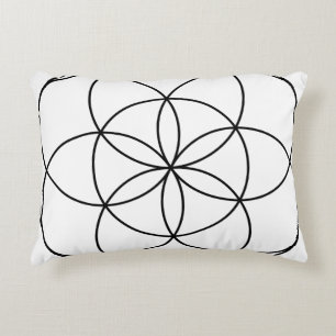 Coussins Décoratifs Géométrie sacrée Graine de Vie