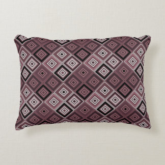 Coussins Décoratifs Geometry ethnic patchwork brown burgundy 