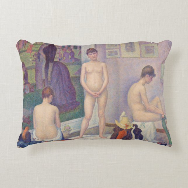 Coussins Décoratifs Georges Seurat - Les Poseuses (Devant)
