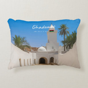 Coussins Décoratifs Ghadamès, Libye - Mosquée Blanche