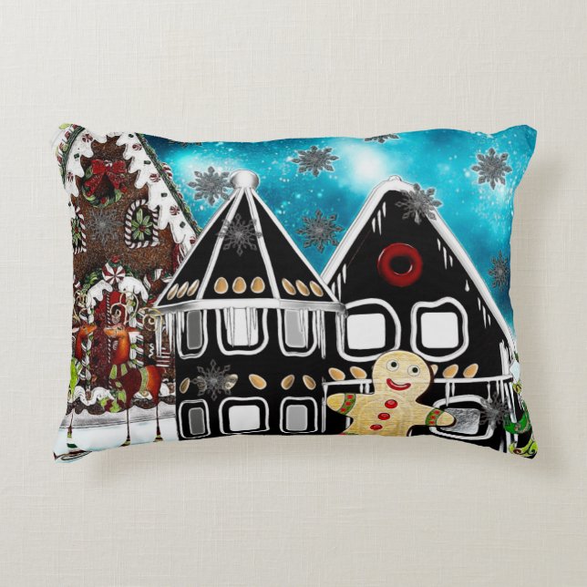 Coussins Décoratifs GingerVille Noël Folk Art MIX (Devant)