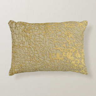 Coussins Décoratifs Gold Marbling : Grunge Texture Design