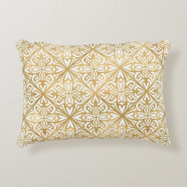 Coussins Décoratifs Golden Ornate (Devant)