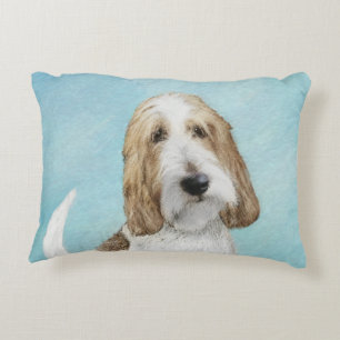Coussins Décoratifs Grand Basset Griffon Vendeen - Art original de chi