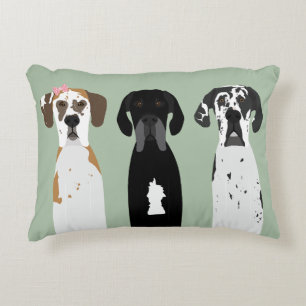 Coussins Décoratifs Grand Chien Danois