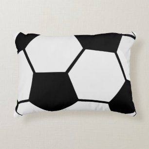 Coussins Décoratifs Graphisme de ballon de football classique Fan de s