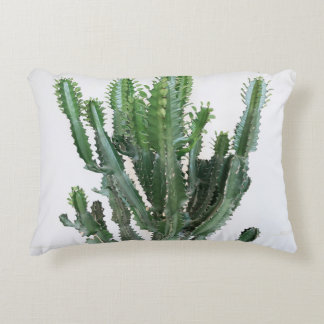 Coussins Décoratifs Green Cactus : minimaliste Arrière - plan blanc