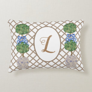 Coussins Décoratifs Green Chinoiserie Ginger Jar Jars Panier T