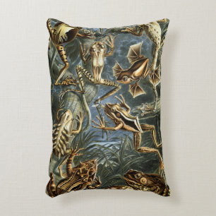 Coussins Décoratifs Grenouilles et crapauds vintage Batrachia par Erns