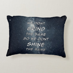 Coussins Décoratifs Grind & Shine Stars Inspiration Motivationnelle