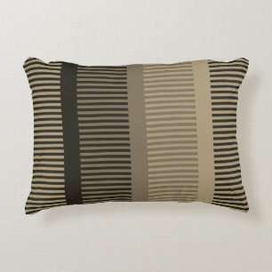 Coussins Décoratifs Gris Brown foncé élégant